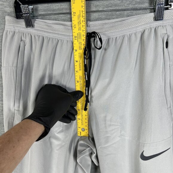Nike Men L Dri-Fit Swift Slim Fit Reflective Jogger Pants Gray Gorpcore Athletic - Picture 13 of 16